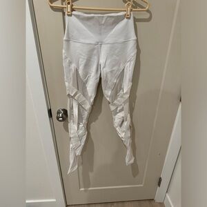 Alo White Leggings